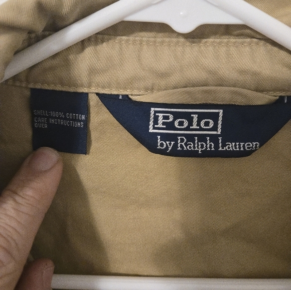 Vintage Ralph Lauren POLO Lightweight Jacket Mens Size XLhas a small hole on th - Picture 4 of 8
